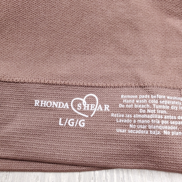 Rhonda Shear "Ahh" Bra with Lace Overlay Nwot - Picture 4 of 7